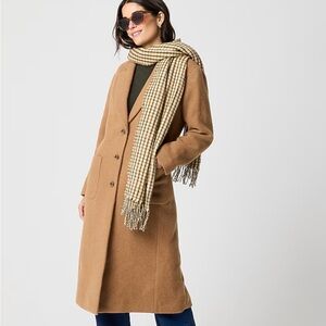 J. Crew Camel Wool Coat